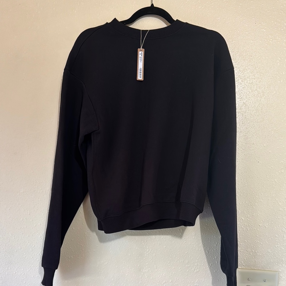 SKIMS Classic Black Women's Sweatshirt